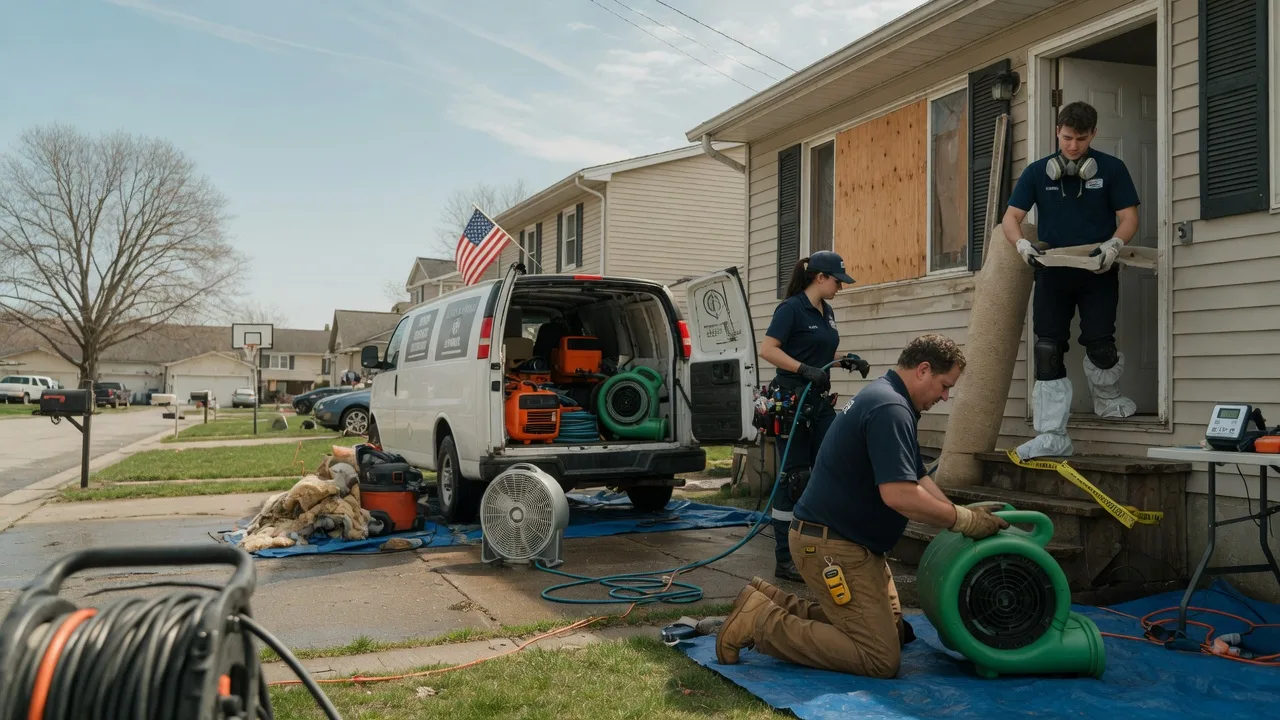 Water Damage Restoration in Soldier, KS near me